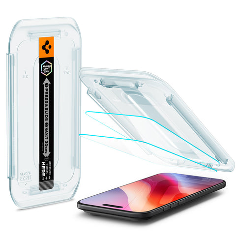 Spigen מגן מסך ל-iPhone Air – GLAS.tR EZ Fit (2 יח׳)